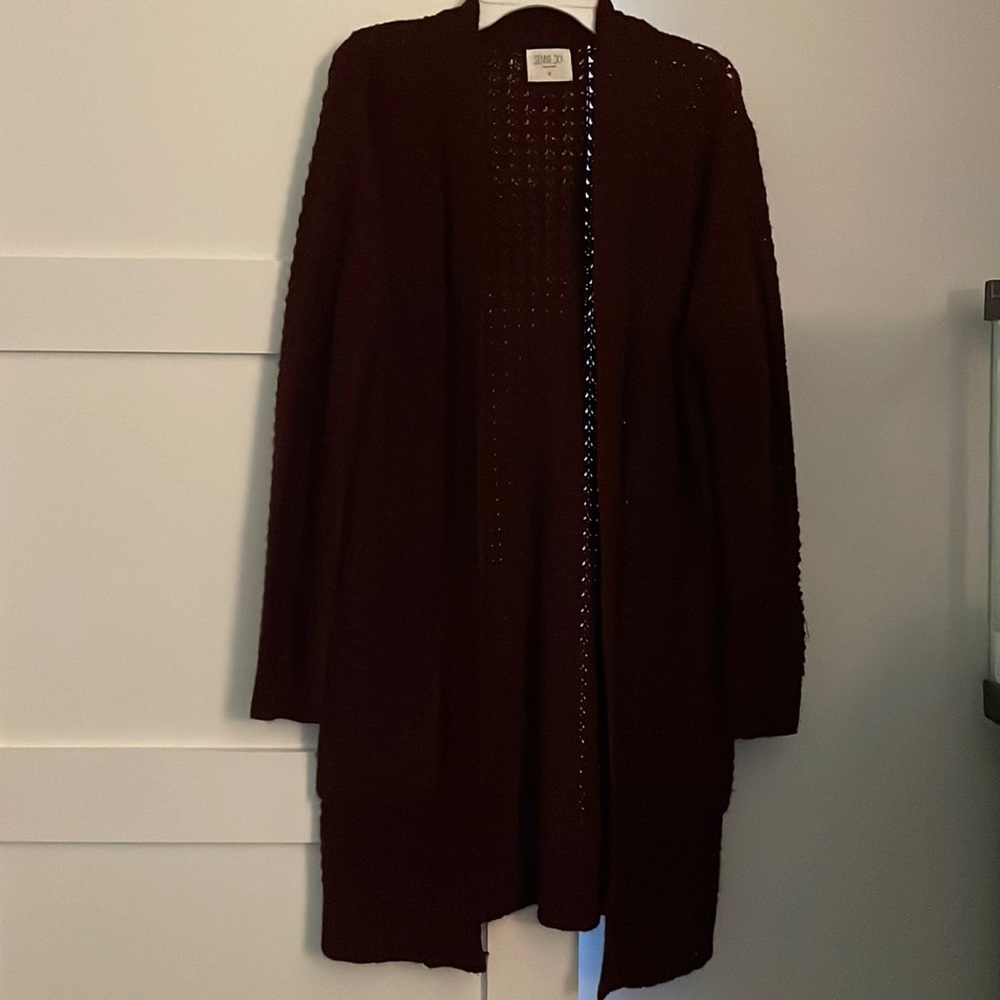 Knit cardigan